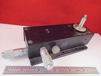 ARDEL KINEMATIC MICROMETER ADJUSTMENT POSITION OPTICAL OPTICS AS IS &W1-A-02