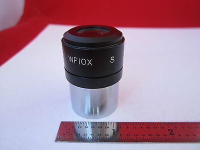 OPTICAL MICROSCOPE PART EYEPIECE WF10X AS IS OPTICS  BIN#7C mxi