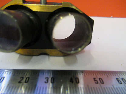 ANTIQUE SPENCER AO OBJECTIVE 1X OPTICS MICROSCOPE PART AS PICTURED &B3-B-59