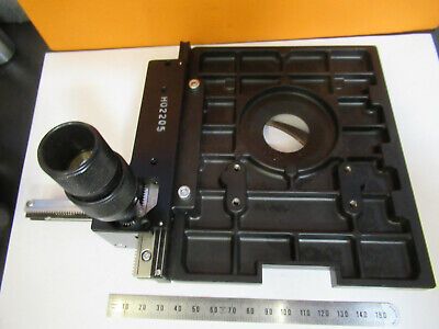 BAUSCH LOMB VINTAGE STAGE TABLE XY MICROSCOPE PART AS PICTURED &P2-A-28