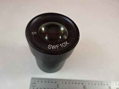 MICROSCOPE PART MITUTOYO JAPAN SWF 10X S EYEPIECE OCULAR OPTICS AS IS B#N7-F-20