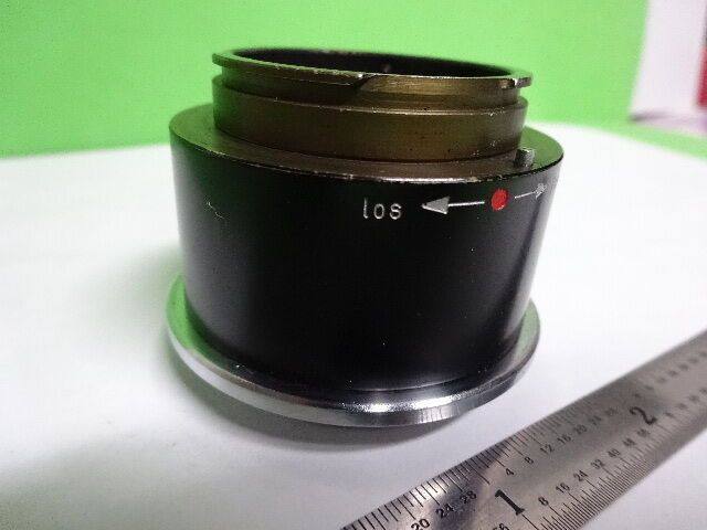 MICROSCOPE PART ZEISS GERMANY POLMI CAMERA ADAPTER POL OPTICS AS IS #AQ-11