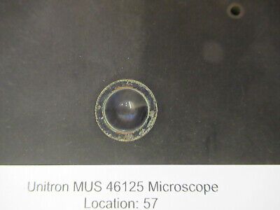 VINTAGE UNITRON JAPAN STAGE + IRIS DIAPHRAGM MICROSCOPE PART AS PICTURED P9-A-79