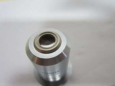 LEITZ WETZLAR GERMANY PL 10X OBJECTIVE MICROSCOPE OPTICS BIN#H1-13