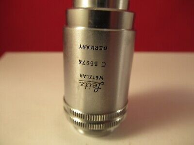 LEITZ GERMANY PL 32X INFINITY OBJECTIVE MICROSCOPE PART OPTICS AS PIC &1E-B-36