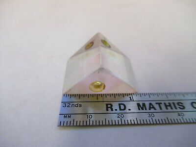 OPTICAL GLASS PRISM OPTICS AS PICTURED #W8-FT-20