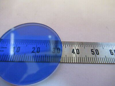 BAUSCH LOMB BLUE GLASS FILTER MICROSCOPE PART AS PICTURED &P5-A-67