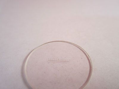 OPTICAL MICROSCOPE RETICLE ?? LASER OPTICS BIN#8X-4-118