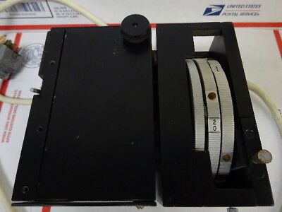 VICKERS PHOTOPLAN LAMP ILLUMINATOR HOUSING OPTICS MICROSCOPE PART AS IS #TD-4