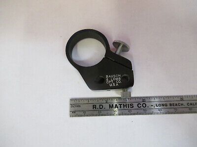 ANTIQUE BAUSCH LOMB HOLDER CLAMP MICROSCOPE PART AS PICTURED &8Z-A-155