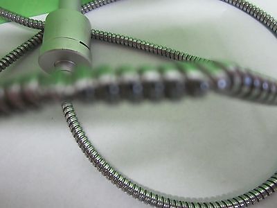 MICROSCOPE PART LEITZ WETZLAR GERMANY FIBER OPTICS [dented] AS IS BIN#S1-L-15