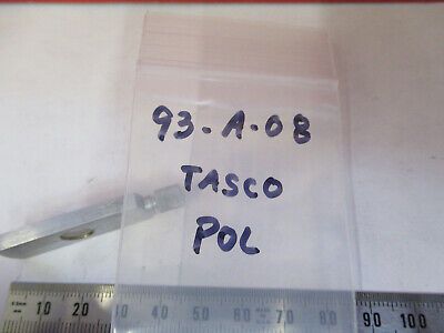 TASCO JAPAN POL SLIDE 1/4 LAMBDA OPTICS MICROSCOPE PART AS PICTURED &93-A-08