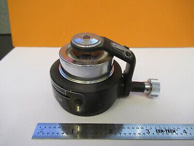 WILD HEERBRUGG SWISS M20 CONDENSER IRIS MICROSCOPE PART AS PICTURED #G1-A-34