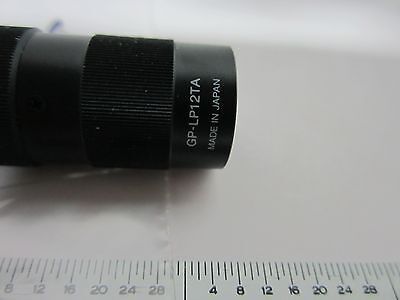 OPTICAL MICROSCOPE PANASONIC OBJECTIVE GP-LP12TA  JAPAN OPTICS BIN#J6-06