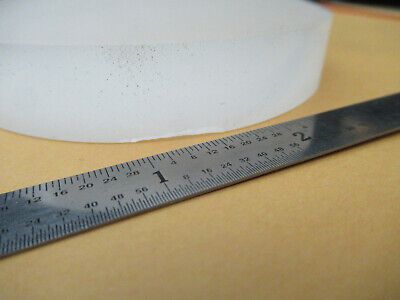 OPTICAL HUGE ROUGH UNFINISHED GLASS CONVEX CONCAVE OPTICS AS PICTURED &F2-A-231