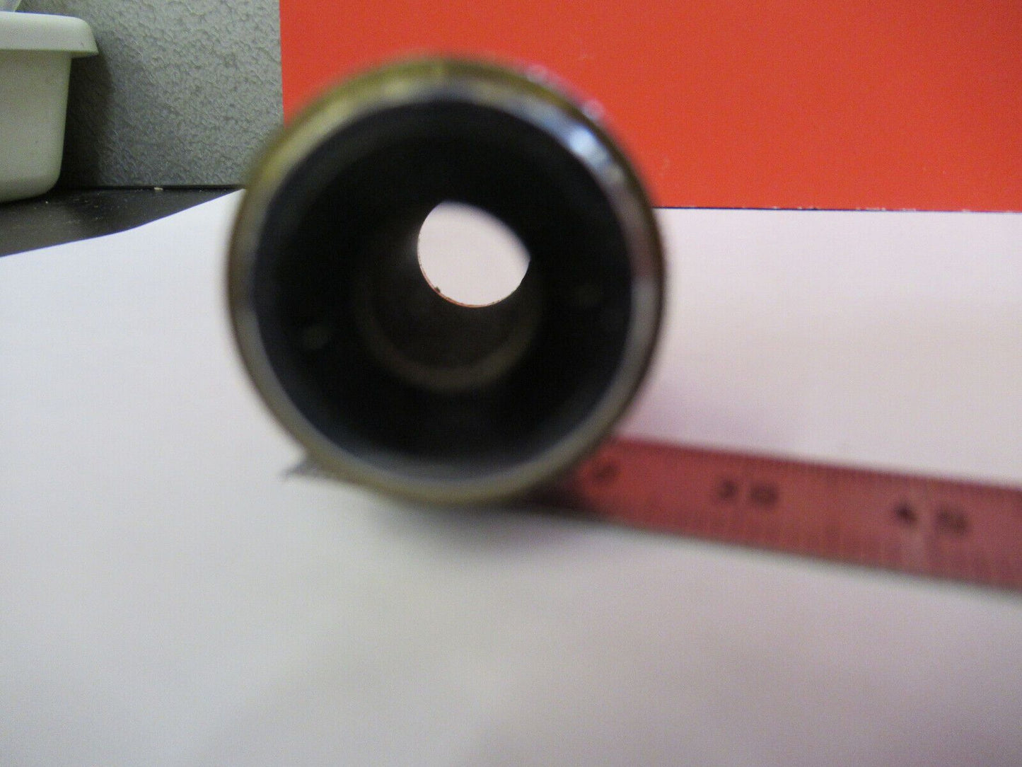 SPI 4X OBJECTIVE LENS JAPAN OPTICS MICROSCOPE PART AS PICTURED  Q3-B-21