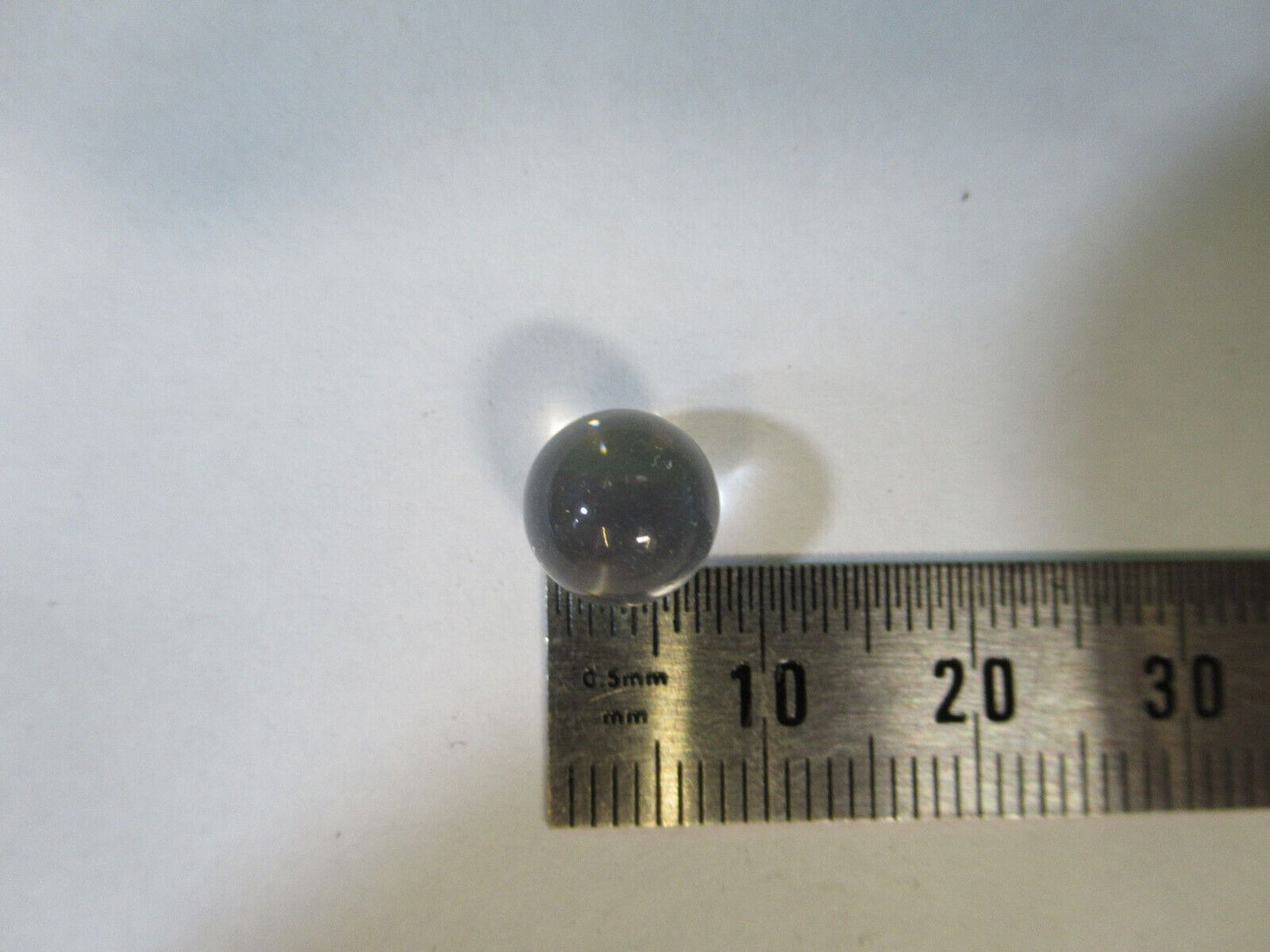 OPTICAL SPHERE GLASS LENS OPTICS AS PICTURED &22-A-62