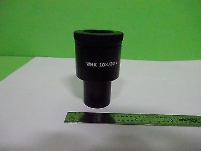 MICROSCOPE PART OLYMPUS JAPAN EYEPIECE WHK 10X/22 L BH2 OPTICS AS IS BIN#V8-06