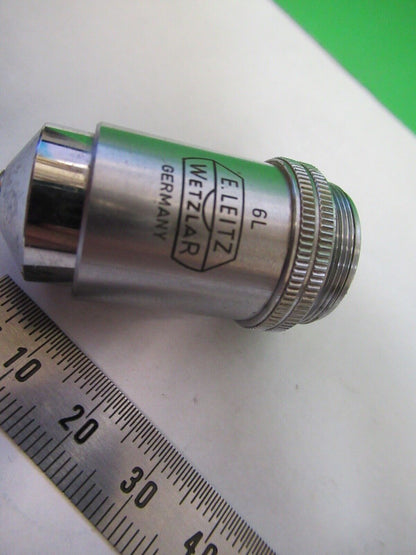 ERNST LEITZ GERMANY 45X /170 VINTAGE LENS  MICROSCOPE PART AS PICTURED 8X-A-33