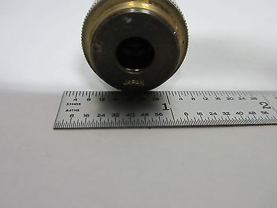 MICROSCOPE PART REICHERT OBJECTIVE 40X OPTICS AS IS BIN#M7-29