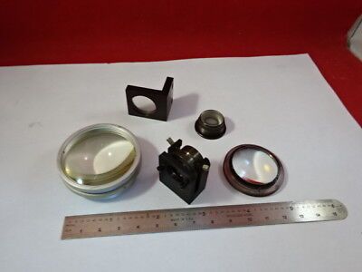 NEOPHOT 32 LOT LENSES LENS AUS JENA ZEISS GERMANY MICROSCOPE PART AS IS &92-12