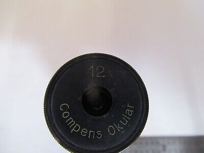 ANTIQUE ZEISS 12 COMPENS OKULAR EYEPIECE MICROSCOPE PART AS PICTURED &8M-A-30