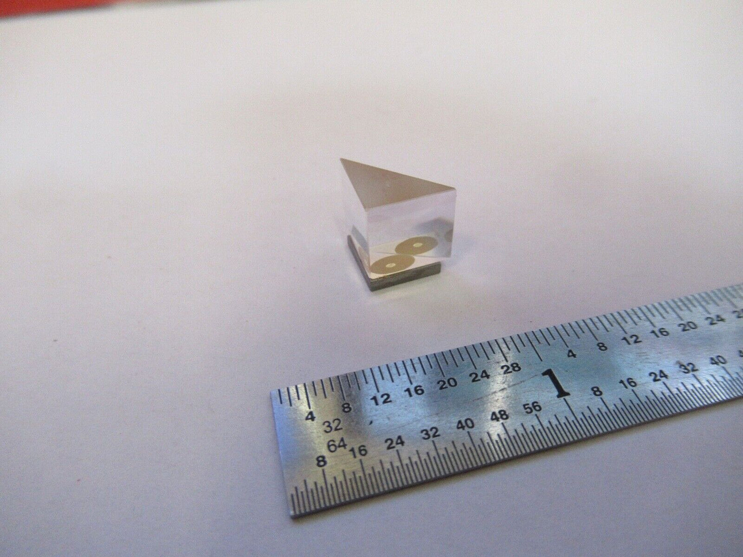 OPTICAL GLASS PRISM MINI OPTICS AS PICTURED &3-FT-X37