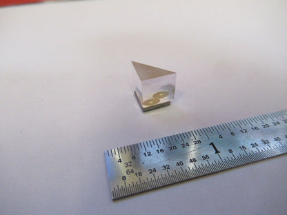 OPTICAL GLASS PRISM MINI OPTICS AS PICTURED &3-FT-X37