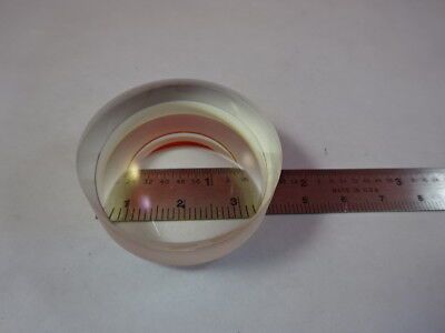 OPTICAL DOUBLET LENS ZEISS CONVEX CONCAVE GERMANY OPTICS AS PICTURED &93-01