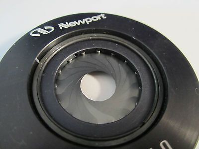 OPTICAL NEWPORT ID-1.0 IRIS MOUNT FIXTURE LASER OPTICS BIN#14B