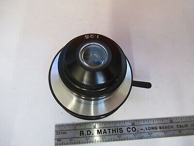 BAUSCH LOMB VINTAGE CONDENSER + IRIS MICROSCOPE PART AS PICTURED &B9-FT-23