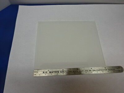 OPTICAL OPAL GLASS WHITE OPAQUE OPTICS AS IS #83-12