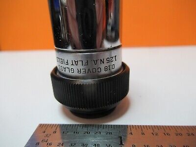 BAUSCH LOMB INDUSTRIAL OBJECTIVE 100X MICROSCOPE PART AS PICTURED &A9-A-12