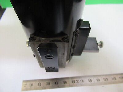 ANTIQUE ERNST LEITZ GERMANY TRINOCULAR HEAD MICROSCOPE PART AS PICTURED z9-a-91