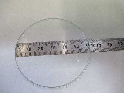 GLASS CIRCULAR PLATE STAGE FLAT OPTICS AS PICTURED 18-FT-27