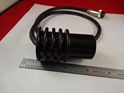 FOR PARTS MICROSCOPE SPARE LAMP CORD ILLUMINATOR UNKNOWN MAKER AS IS #R6-B-35