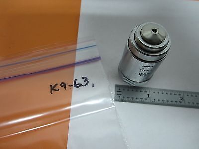 MICROSCOPE OBJECTIVE LEITZ WETZLAR GERMANY PL 32X OPTICS BIN#K9-63