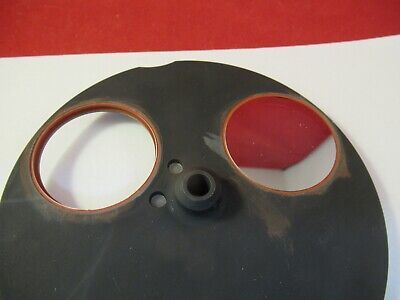 LARGE MIL SPEC OPTICAL RANGEFINDER FILTER ASSEMBLY OPTICS AS PICTURED &9-FT-39B