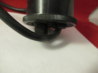 NIKON LAMP BULB HOLDER CABLE MICROSCOPE PART AS PICTURED #66-A-58