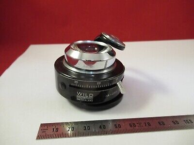 WILD SWISS CONDENSER OPTICS M20 MICROSCOPE PART OPTICS AS PICTURED &12-A-64