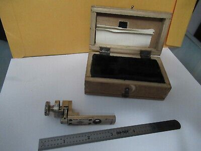 LOMO RUSSIA BEREK SLIDE COMPENSATOR ASSEMBLY MICROSCOPE PART AS PICTURED F4-A-66