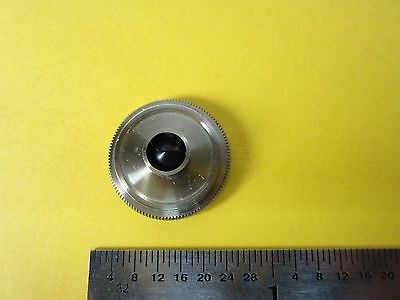 MICROSCOPE PART BECK LONDON OBJECTIVE LENS END PIECE OPTICS BIN#19V-90