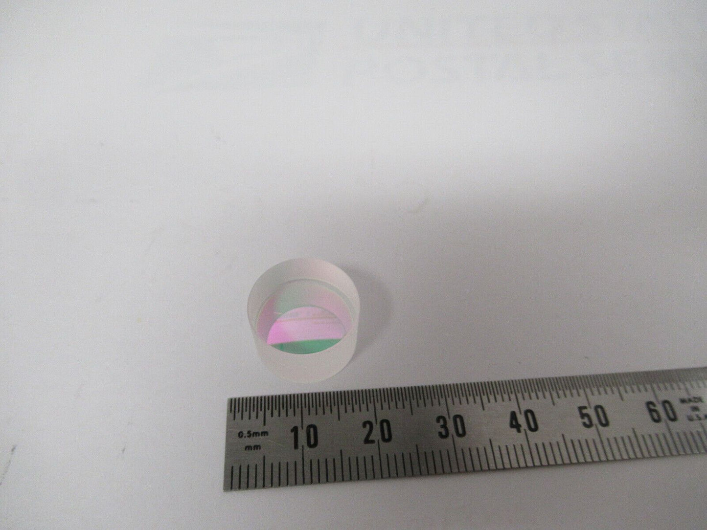 SPECTRA PHYSICS G0079-000 COATED HR CONCAVE LASER OPTICS AS PICTURED W1-A-47