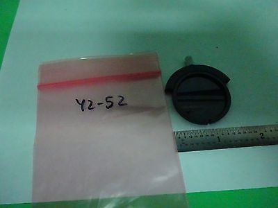 MICROSCOPE PART ND NEUTRAL DENSITY FILTER SLIDE OPTICS AS IS BIN#Y2-52