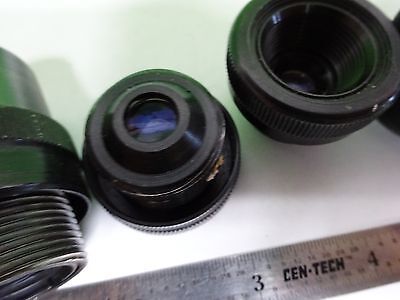 FOR PARTS MICROSCOPE PART LOT EYEPIECES LENSES OCULAR OPTICS AS IS BIN#72-100