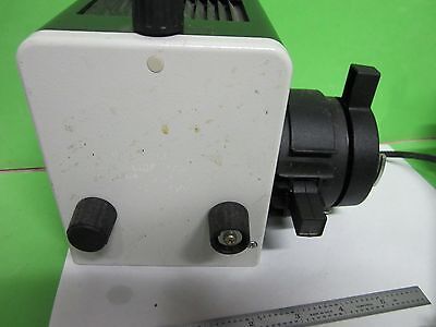 MICROSCOPE PART ARISTOPLAN LAMP HOUSING LEITZ GERMANY 307-148 NICE BIN#64ii