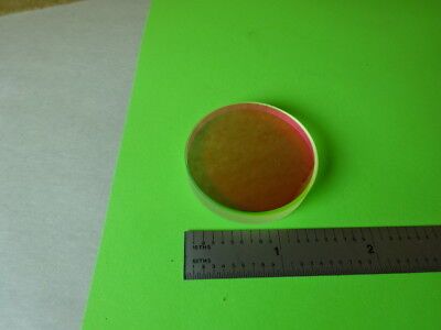 OPTICAL COATED FLAT GLASS LENS PART OPTICS #84-A-06