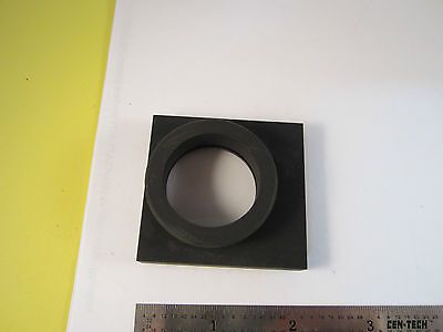 OPTICAL MOUNTED LENS FROM MONOCHROMATOR BAUSCH LOMB OPTICS BIN#C1-19