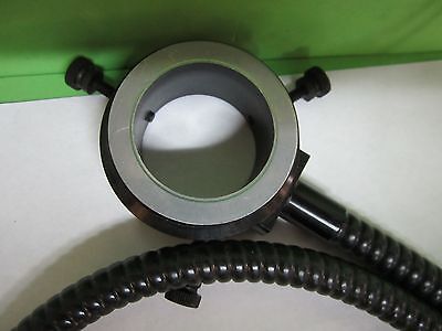 MICROSCOPE PART FIBER LIGHT GUIDE FOSTEC ILLUMINATOR OPTICS AS IS BIN#62-13