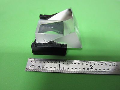 OPTICAL MICROSCOPE PART PRISM NIKON JAPAN OPTICS BIN #4V xv iii